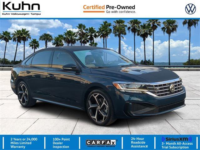 used 2021 Volkswagen Passat car, priced at $20,000