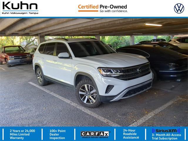 used 2021 Volkswagen Atlas car, priced at $21,990