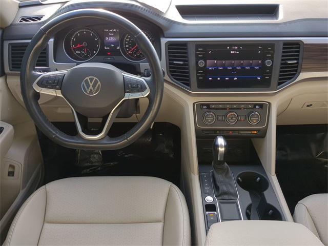 used 2021 Volkswagen Atlas car, priced at $21,625