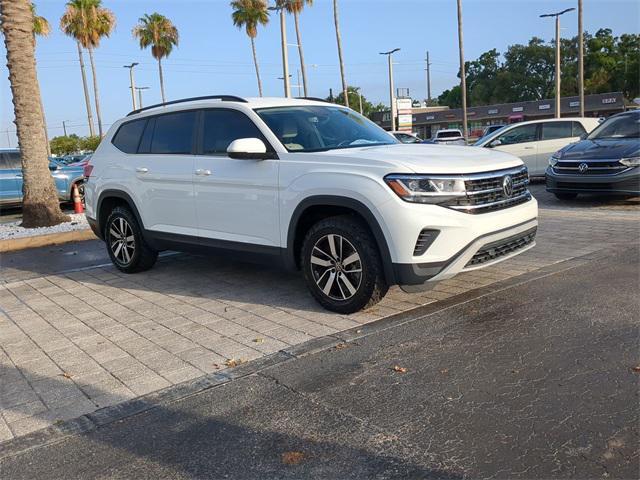 used 2021 Volkswagen Atlas car, priced at $21,625