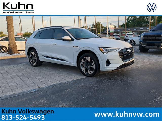used 2021 Audi e-tron car, priced at $25,990