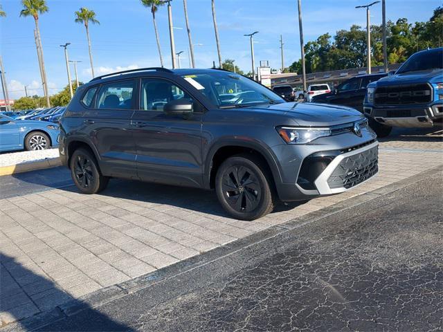 new 2025 Volkswagen Taos car, priced at $25,848