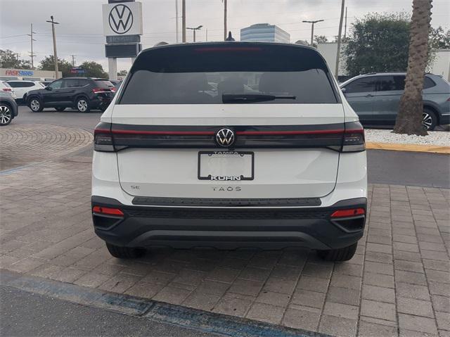 new 2025 Volkswagen Taos car, priced at $30,349