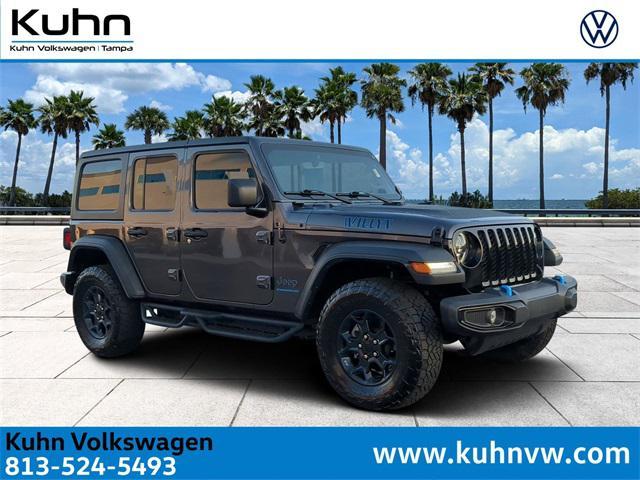 used 2023 Jeep Wrangler 4xe car, priced at $31,990