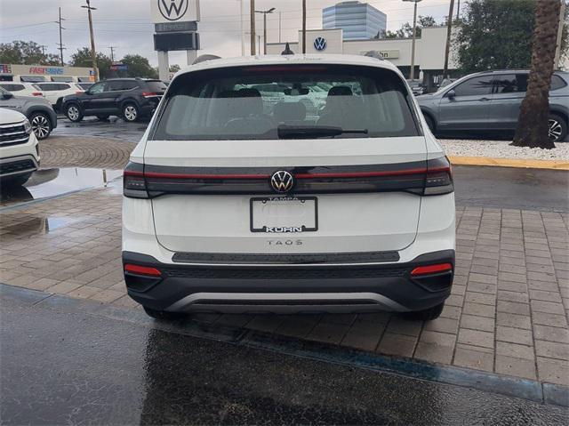 new 2025 Volkswagen Taos car, priced at $25,364