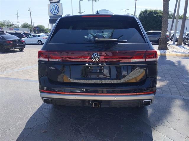 new 2024 Volkswagen Atlas car, priced at $45,819