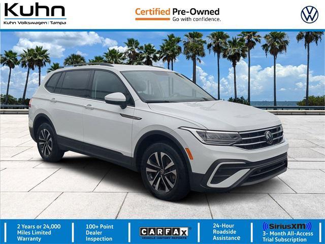 used 2022 Volkswagen Tiguan car, priced at $19,650