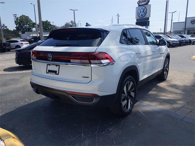 used 2024 Volkswagen Atlas Cross Sport car, priced at $37,950