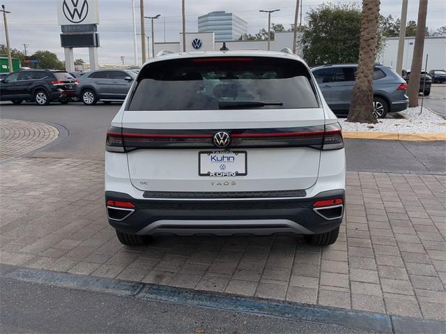 new 2025 Volkswagen Taos car, priced at $29,868