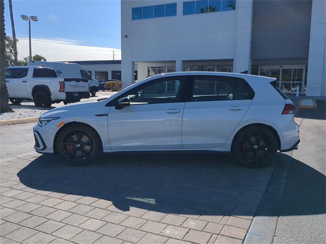 new 2024 Volkswagen Golf GTI car, priced at $35,390