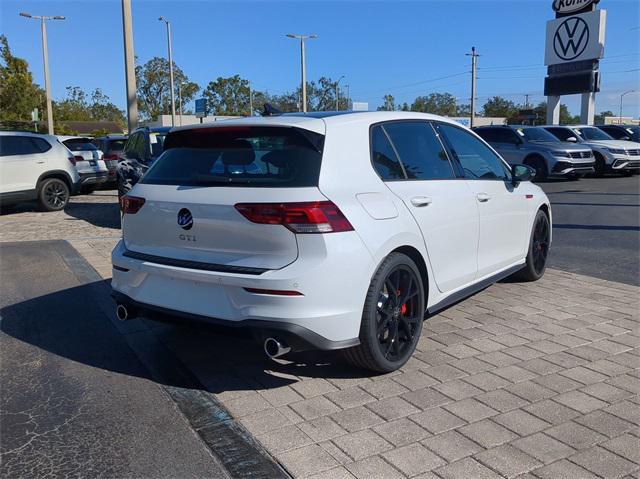 new 2024 Volkswagen Golf GTI car, priced at $35,390