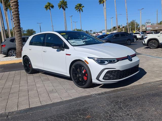 new 2024 Volkswagen Golf GTI car, priced at $35,390