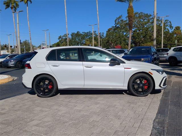 new 2024 Volkswagen Golf GTI car, priced at $35,390