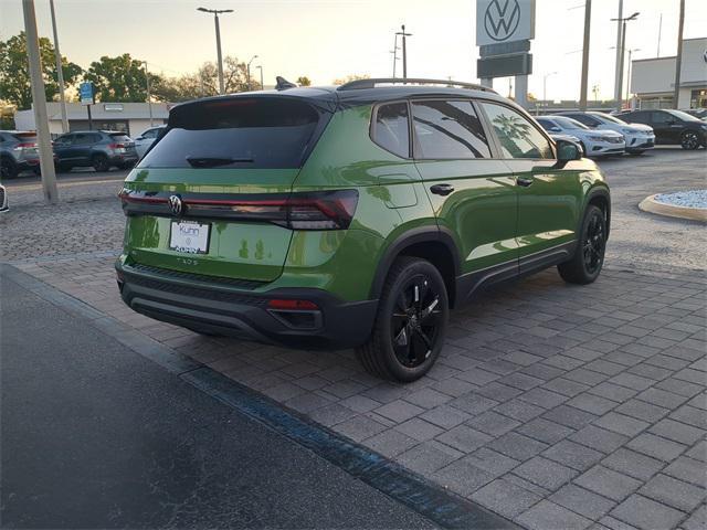 new 2025 Volkswagen Taos car, priced at $30,921