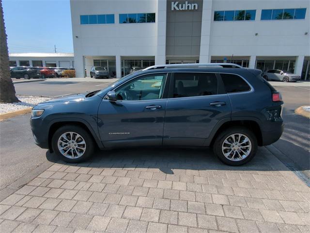 used 2021 Jeep Cherokee car, priced at $19,990