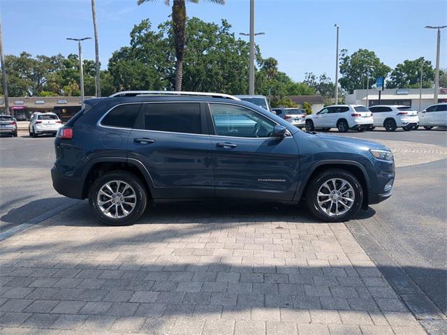 used 2021 Jeep Cherokee car, priced at $19,990