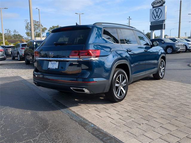 used 2022 Volkswagen Atlas car, priced at $22,750