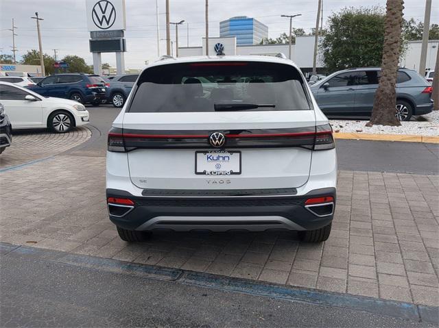 new 2025 Volkswagen Taos car, priced at $29,528