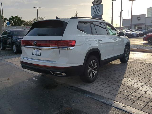 new 2025 Volkswagen Atlas car, priced at $36,518