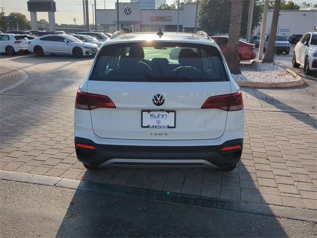 used 2024 Volkswagen Taos car, priced at $20,770