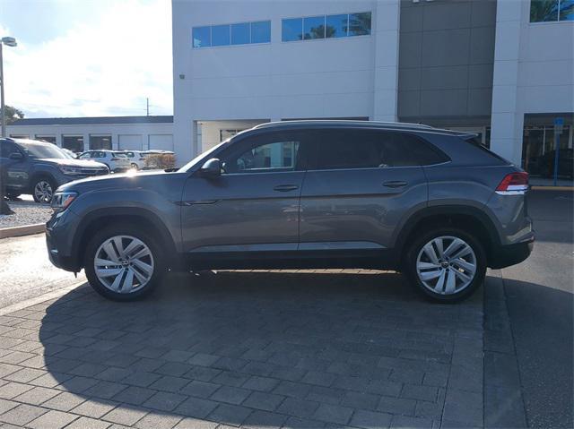 used 2021 Volkswagen Atlas Cross Sport car, priced at $24,990