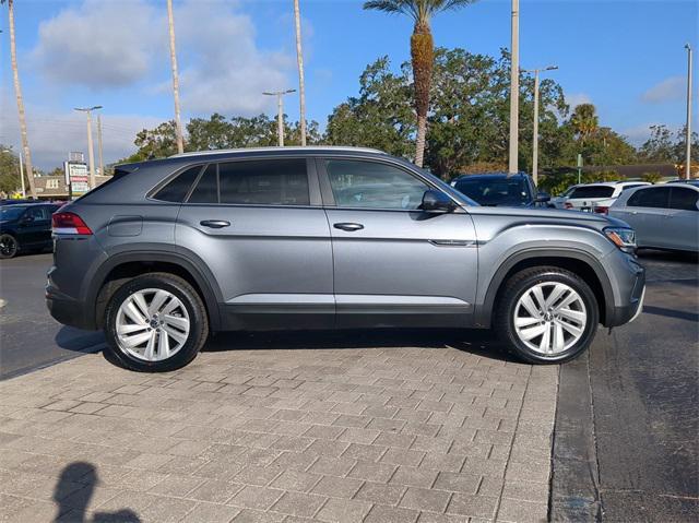 used 2021 Volkswagen Atlas Cross Sport car, priced at $24,990