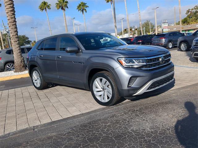 used 2021 Volkswagen Atlas Cross Sport car, priced at $24,990