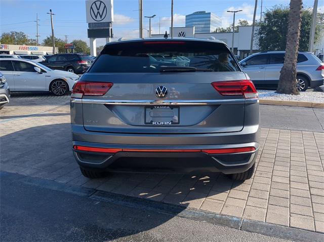 used 2021 Volkswagen Atlas Cross Sport car, priced at $24,990