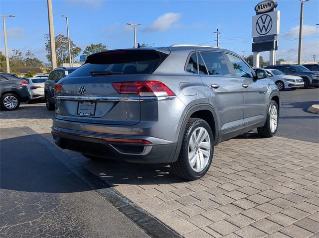 used 2021 Volkswagen Atlas Cross Sport car, priced at $24,990