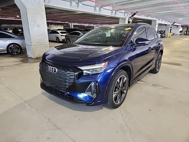 used 2023 Audi Q4 e-tron car, priced at $29,875