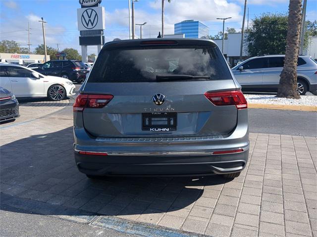 new 2024 Volkswagen Tiguan car, priced at $27,375