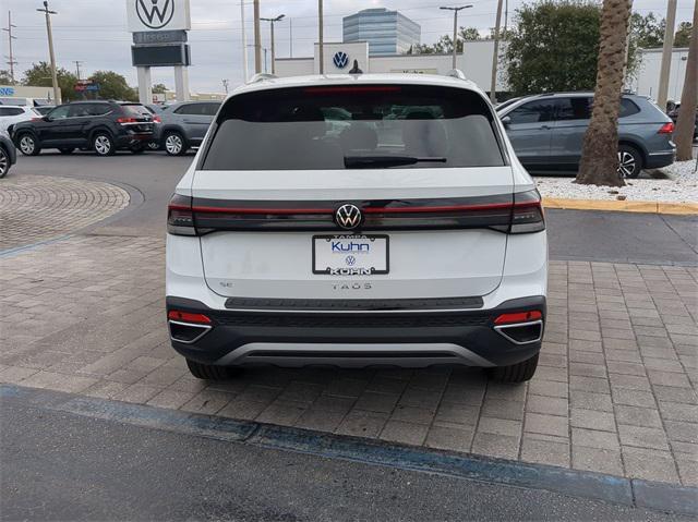 new 2025 Volkswagen Taos car, priced at $29,528