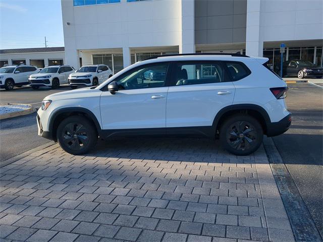 new 2025 Volkswagen Taos car, priced at $25,848