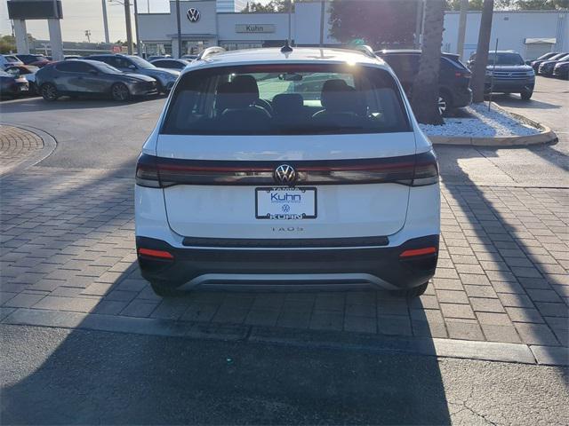 new 2025 Volkswagen Taos car, priced at $25,848