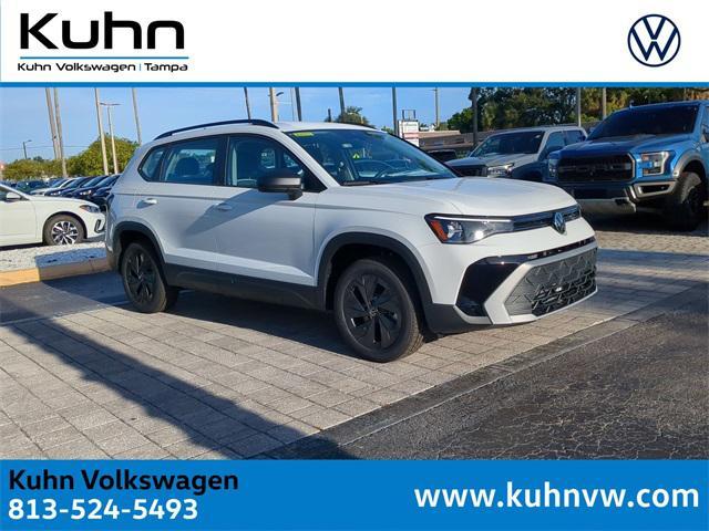 new 2025 Volkswagen Taos car, priced at $25,848