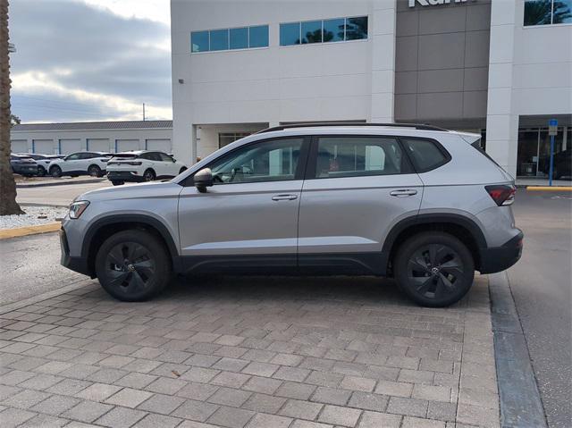 new 2025 Volkswagen Taos car, priced at $25,364