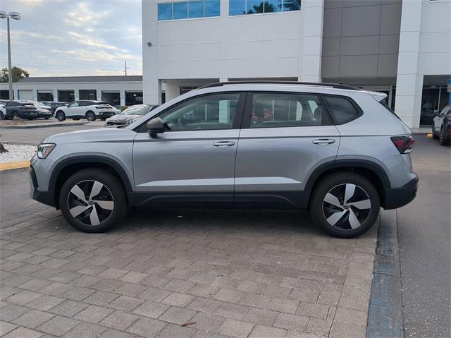 new 2025 Volkswagen Taos car, priced at $27,010