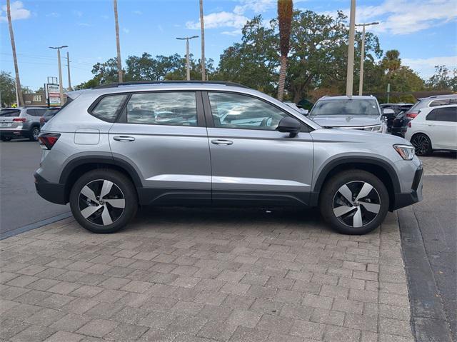 new 2025 Volkswagen Taos car, priced at $27,010