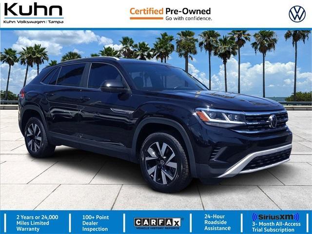 used 2021 Volkswagen Atlas Cross Sport car, priced at $24,975