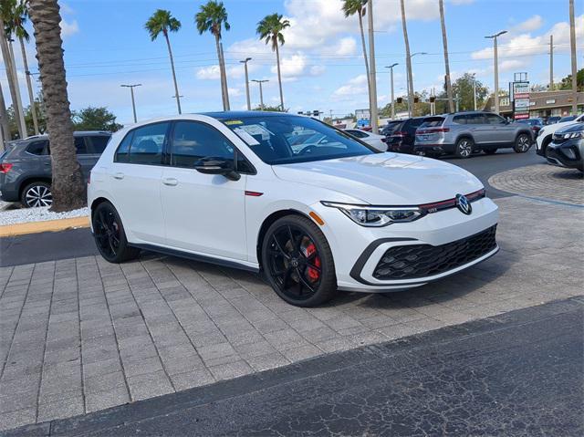 new 2024 Volkswagen Golf GTI car, priced at $31,070