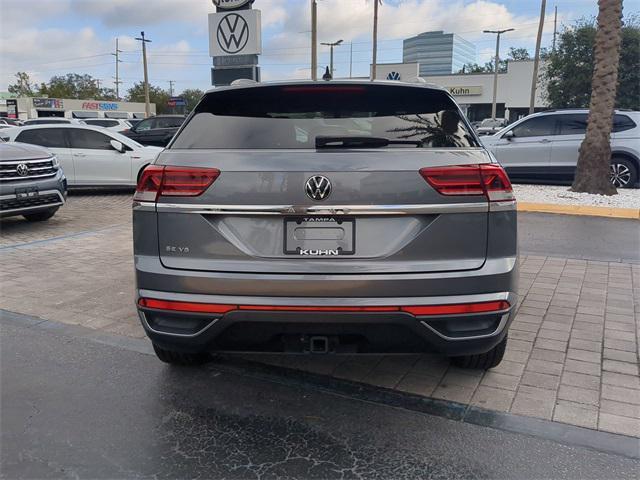 used 2021 Volkswagen Atlas Cross Sport car, priced at $25,000
