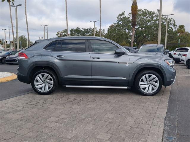 used 2021 Volkswagen Atlas Cross Sport car, priced at $26,990