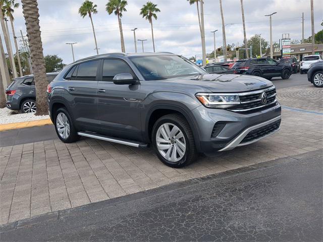 used 2021 Volkswagen Atlas Cross Sport car, priced at $24,975