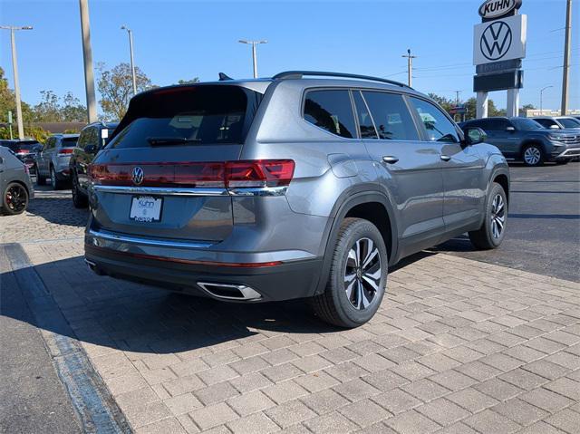 new 2025 Volkswagen Atlas car, priced at $37,415