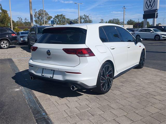 used 2024 Volkswagen Golf GTI car, priced at $32,500