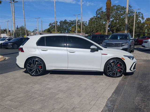 used 2024 Volkswagen Golf GTI car, priced at $32,500