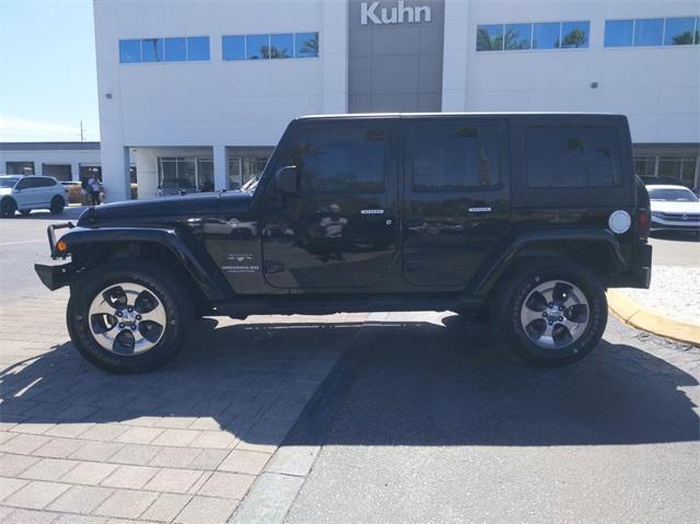 used 2017 Jeep Wrangler Unlimited car, priced at $21,750