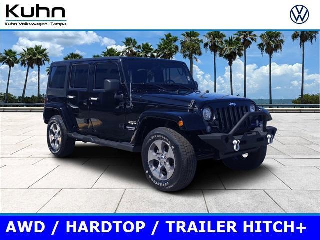 used 2017 Jeep Wrangler Unlimited car, priced at $21,950