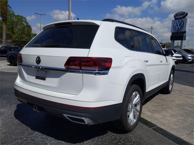 used 2021 Volkswagen Atlas car, priced at $19,995