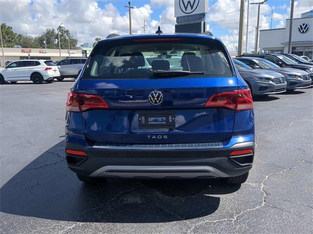 new 2024 Volkswagen Taos car, priced at $23,652